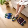 Colorful summer anti-slip soft-soled home beach flip-flops for both men and women details Picture